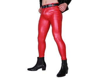 Latex guys making out